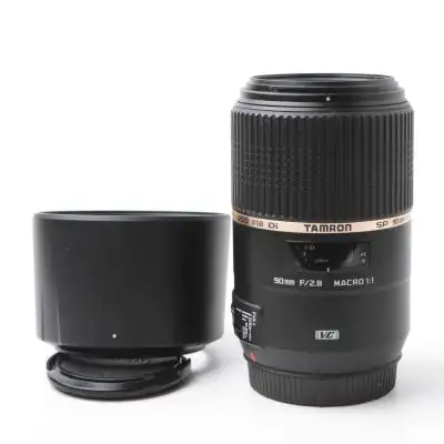 Tamron AF 90/2.8 SP Di VC USD Macro -objektiv, Canon (F004) BEGAGNAD