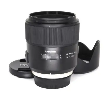 Tamron AF 45/1.8 SP Di VC USD -objektiv, Nikon BEGAGNAD