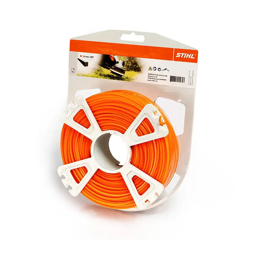 Trimmertråd STIHLNylon Rulle 2,4 mm FyrkantB: 2.4 mm, L: 83 m