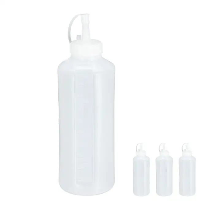 Saucensflaska 1000 ml, 4 st