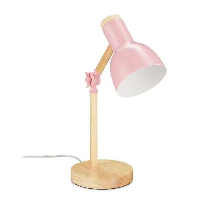 Skrivbordslampa i trä