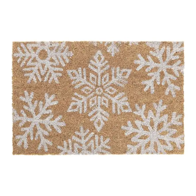 Kokos Dörrmatta Snöflingor