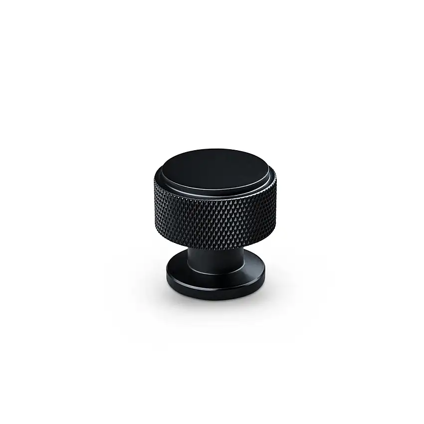 Knopp TheofilsLonato Diam. 30 mm RutaMatt Svart