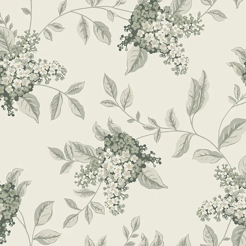 Tapet Laura AshleyPortland Grön