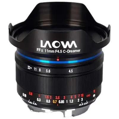 Laowa 11/4.5 FF RL -objektiv, Sony FE