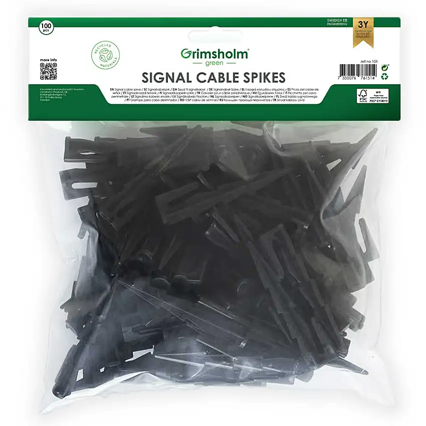 Begränsningskabelhållare Grimsholm100-pack