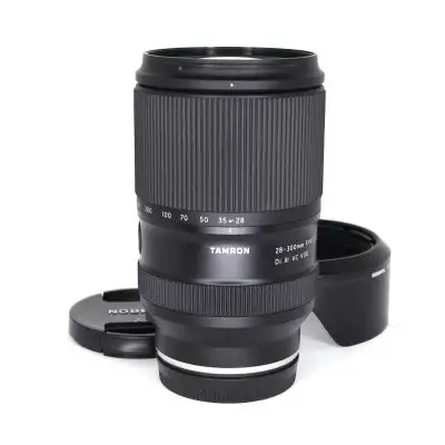 Tamron 28-300/4-7.1 Di III VC VXD -objektiv, Sony FE BEGAGNAD