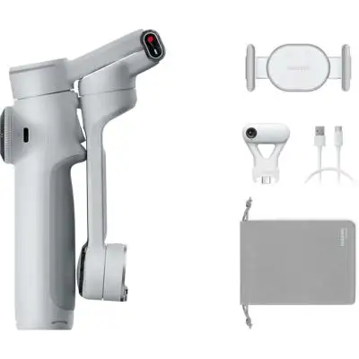 Insta360 Flow 2 Pro AI Tracker Bundle gimbal för smartphone, grå