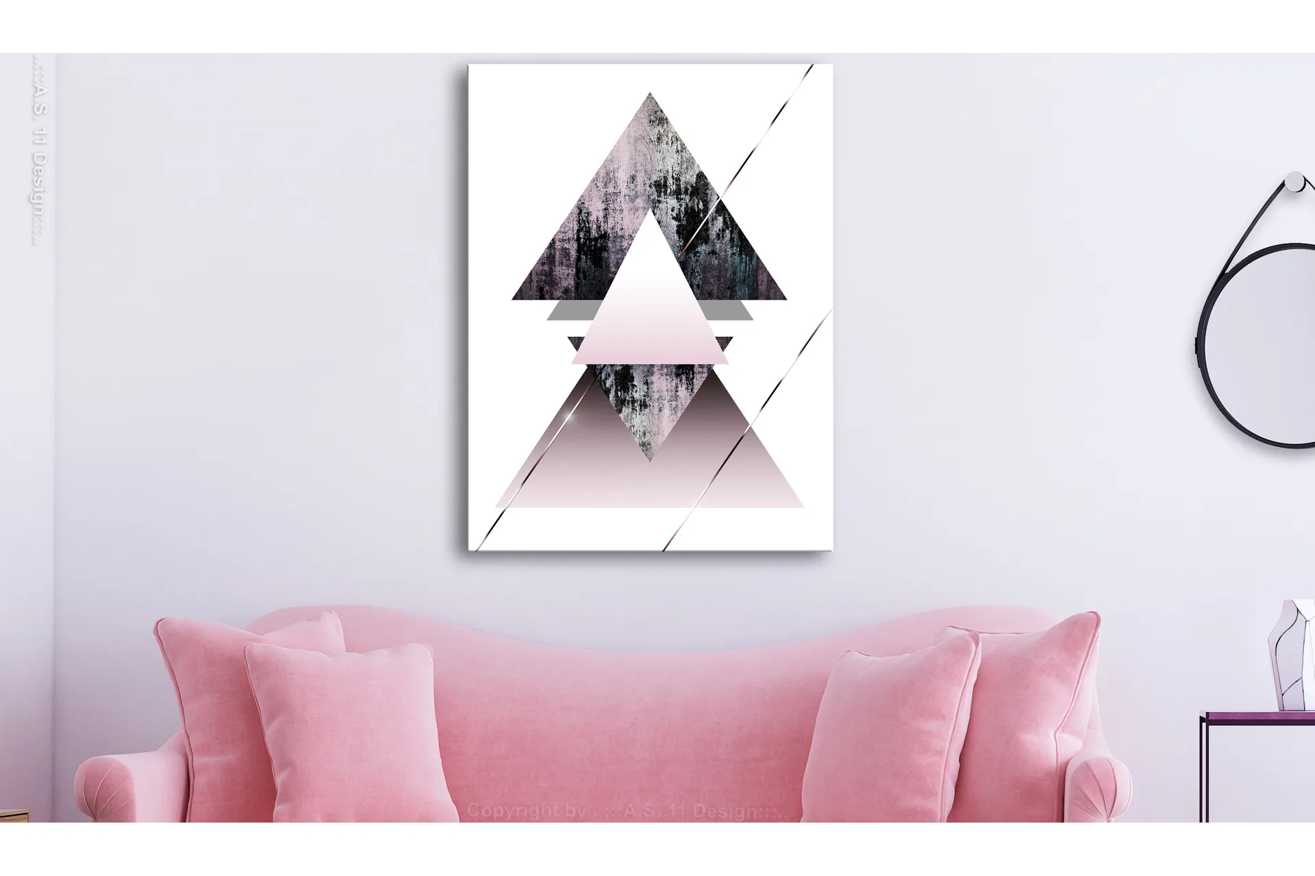 Tavla Pyramid (1 Part) Vertical 60x90