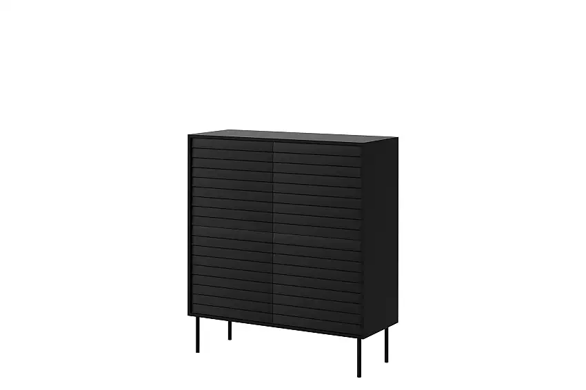 Belonger Byrå 102 cm Svart