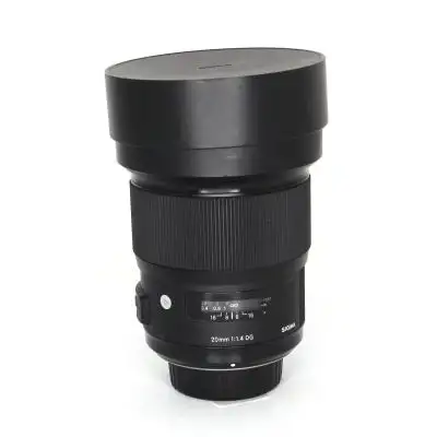 Sigma 20/1.4 Art DG HSM -objektiv, Nikon BEGAGNAD