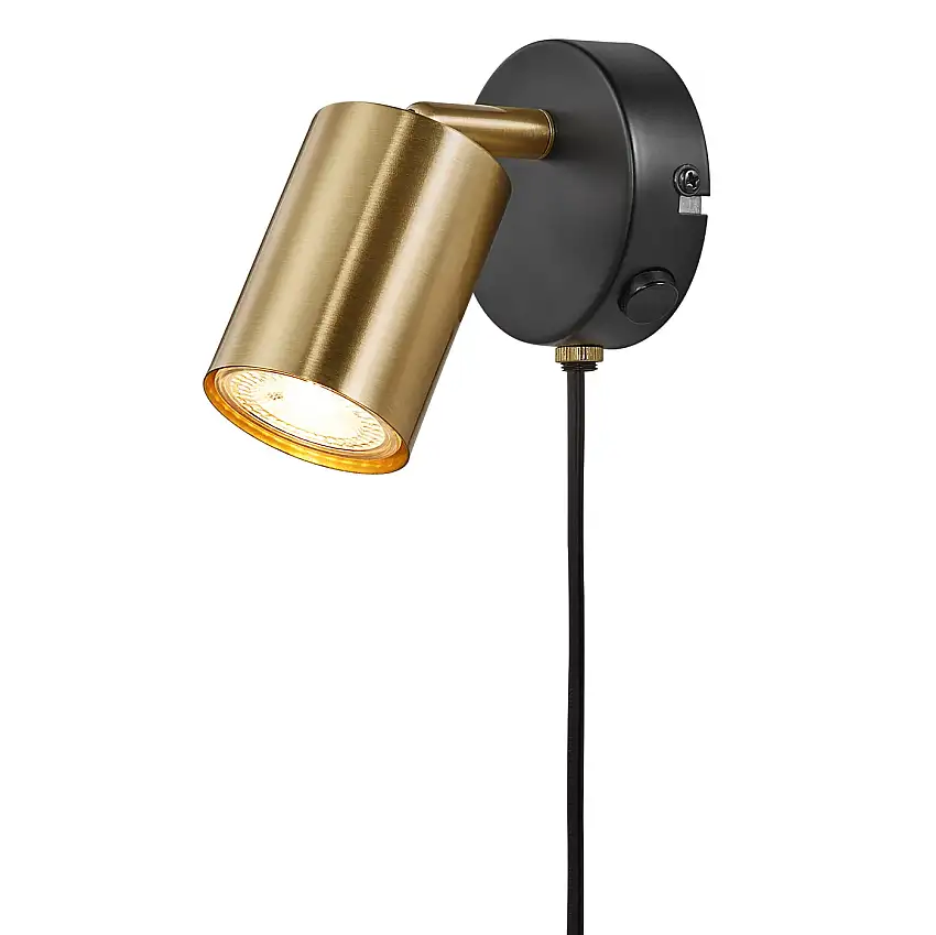 Vägglampa NordluxExplorerMässing
