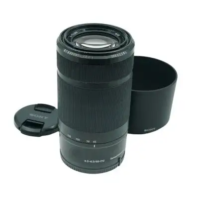 Sony E 55-210/4.5-6.3 OSS -objektiv, Svart BEGAGNAD