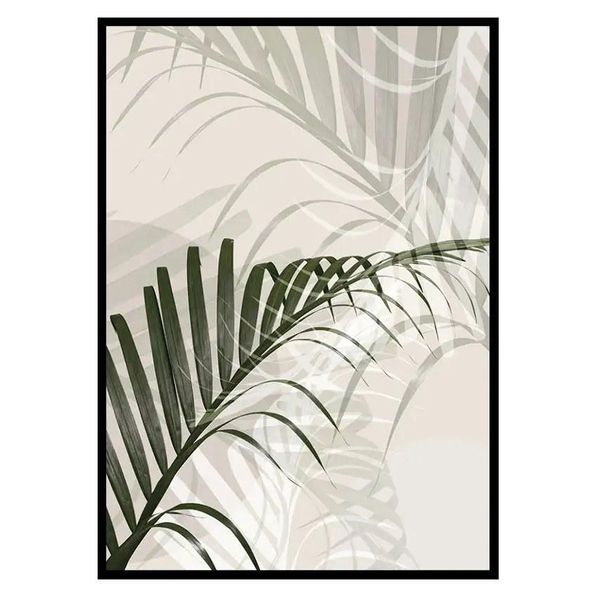 Poster GallerixAbstract Palm Leaves No2