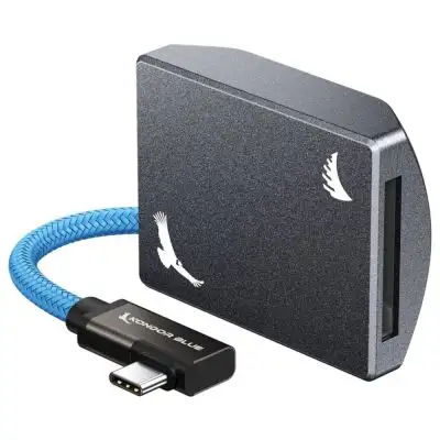 Angelbird Kondor Blue CFexpress Type B Recording Module -kortläsare, Space Gray