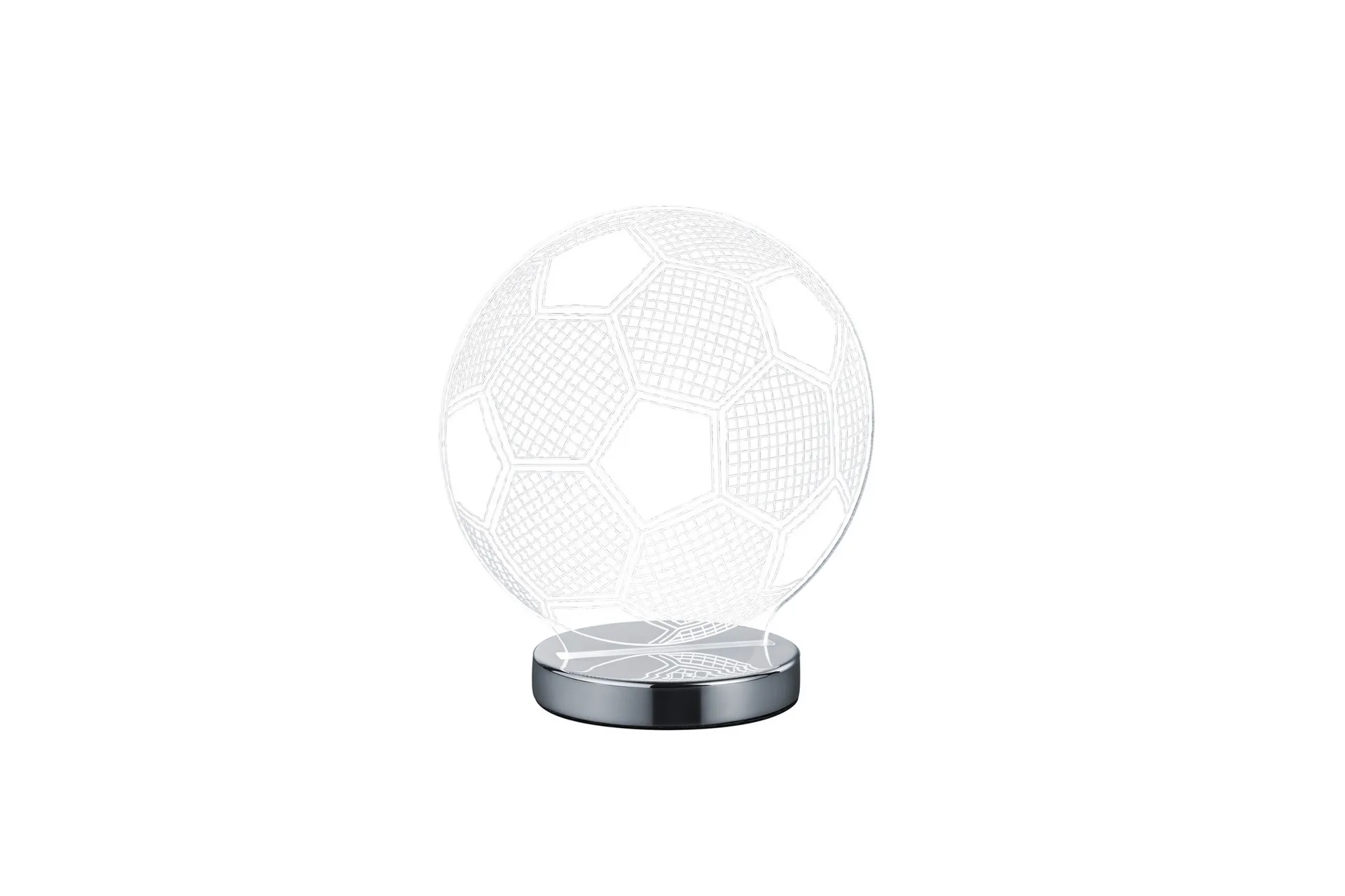 Ball LED Bordslampa krom