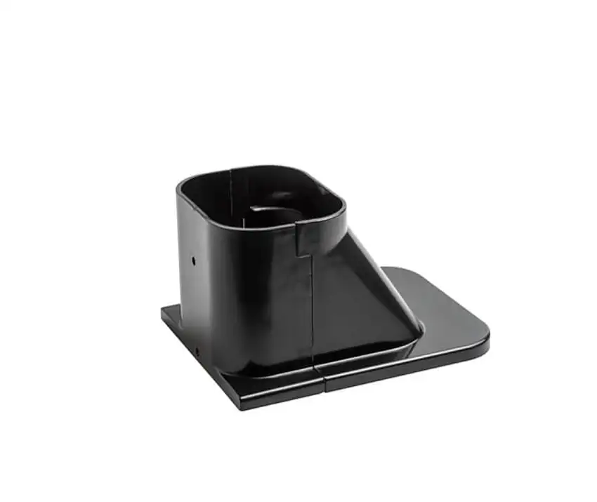 Vägggenomföring till PREMIUM 77 x 64 mm svart