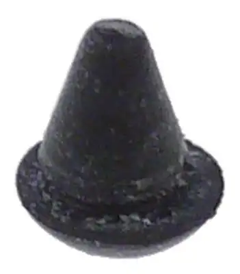 Gummibuffert svart YD ø 9mm