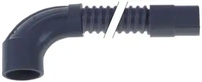 Avloppsslang DN15 L 2150mm rak, inre ø 18mm