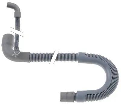 Avloppsslang DN20 L 2200/800mm rak, inre ø 20mm