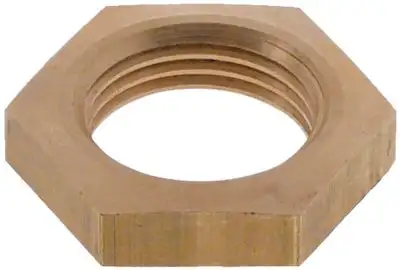 Mutter Gänga 5/8 tum rör (22,7 mm) Mässing H 73mm