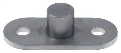 Platta med bultar H 13mm D1 ø 14mm B 25mm