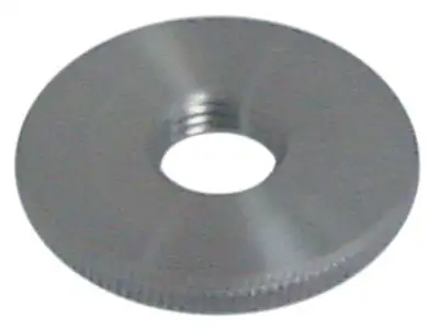 Räfflad mutter Gänga M10x1 Rostfritt stål ø 30mm