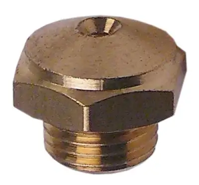 Sköljmunstycke Gänga M10x1 H 12mm Hål ø 16mm SW 14