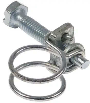 Slangklämma Förzinkat stål ø 21mm VPE 20Styck