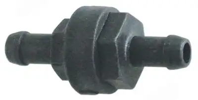 Backventil Plast Slang ø 11mm Total längd 26mm