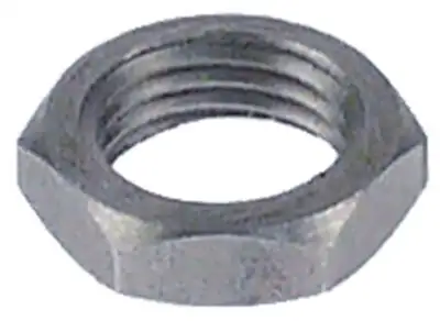 Mutter Gänga 1/4" Rostfritt stål H 5mm SW 17