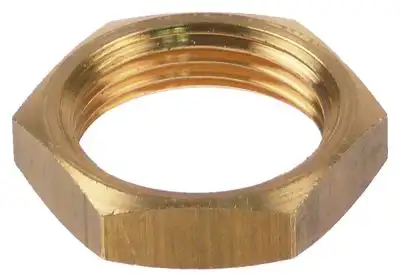 Mutter Gänga 3/4" Mässing H 8mm SW 32 VPE 1Styck