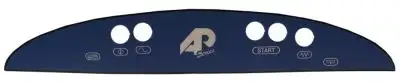 Frontfolie L 370mm B 60mm AP35.21 Diskmaskiner