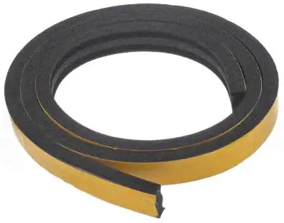 Skumgummitätning B 15mm Tjocklek 8mm VPE 1m