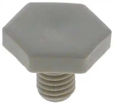 Ändlock Gänga M10x1,5 Plast SW 23 Gänga L 15mm