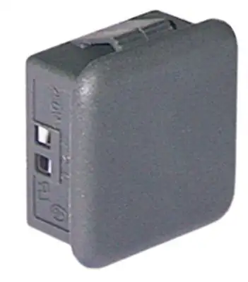 Blindlock Monteringsmått 27,8x25mm svart -