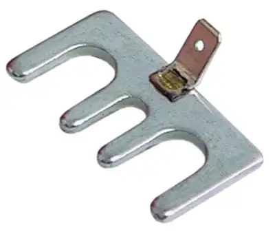 Motfläns Rostfritt stål L 43mm B 21mm