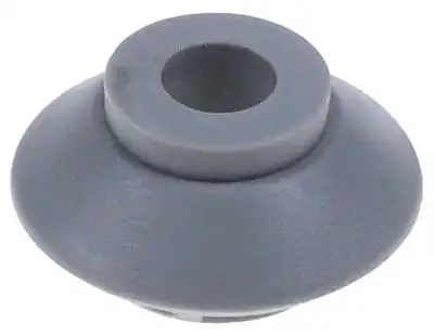Rulle Plast ø 36mm grå H 19mm Hål ø 10mm