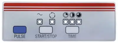 Tangentbordsfolie L 175mm B 61mm silver Knappar 3