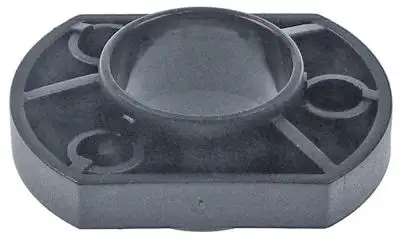 Styrning, gejd Plast ID ø 31mm svart H 24mm L 66mm