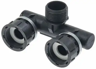 Slanganslutning Gänga 3/4" Plast