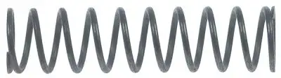 Tryckfjäder ø 15mm L 60mm Vajertjocklek ø 15mm