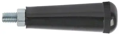 Koniskt handtag Gänga M10x1,5 Plast ø 28mm L 81mm