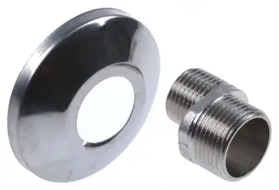 Excentrar Anslutning 1/2" - 3/4" förkromad