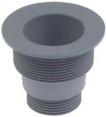Avloppsventil Gänga 2"/1¼" ID ø 43mm H 64mm