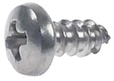 Skruv L 9mm Rostfritt stål ø 55mm till sköljarm