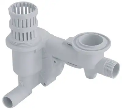 Avloppsenhet Gänga 3/4" ID ø 35mm Slang ø 24mm