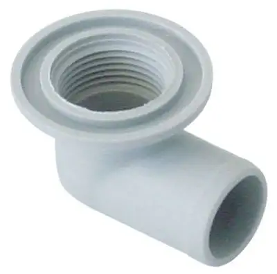 Avloppsanslutning Gänga 3/4" H 35mm Slang ø 25mm