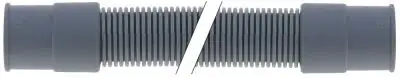 Avloppsslang DN19 L 630mm A, inre ø 20mm
