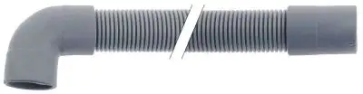 Avloppsslang DN24 L 1700mm rak, inre ø 28mm